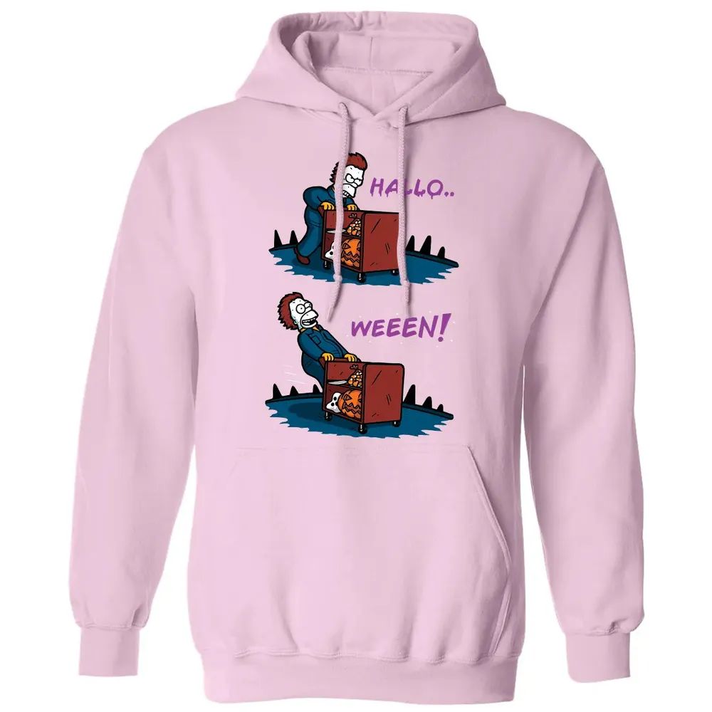 Halloâ€¦ween Classic Unisex Hoodie - 3