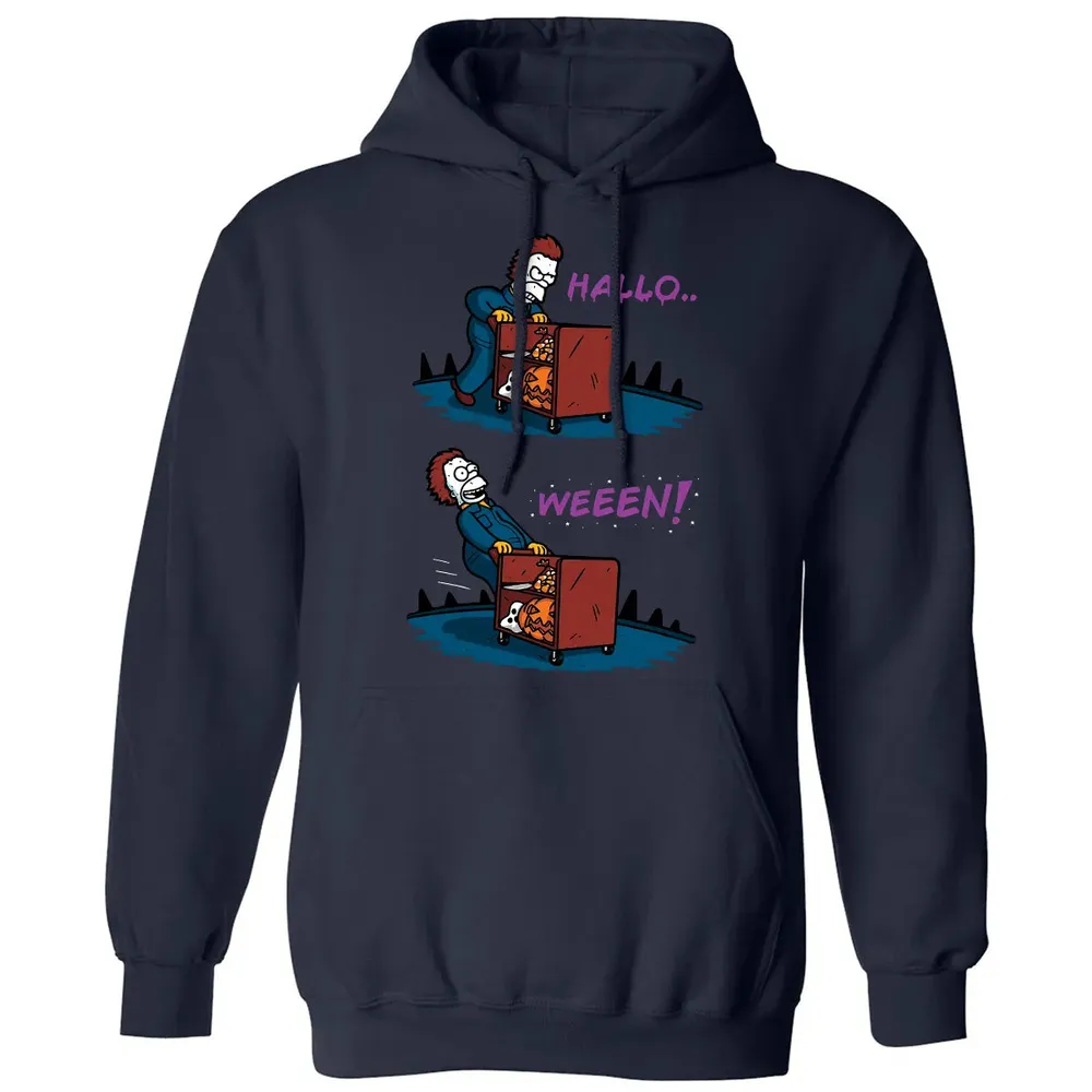 Halloâ€¦ween Classic Unisex Hoodie - 2