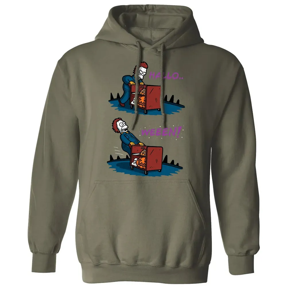 Halloâ€¦ween Classic Unisex Hoodie - 4