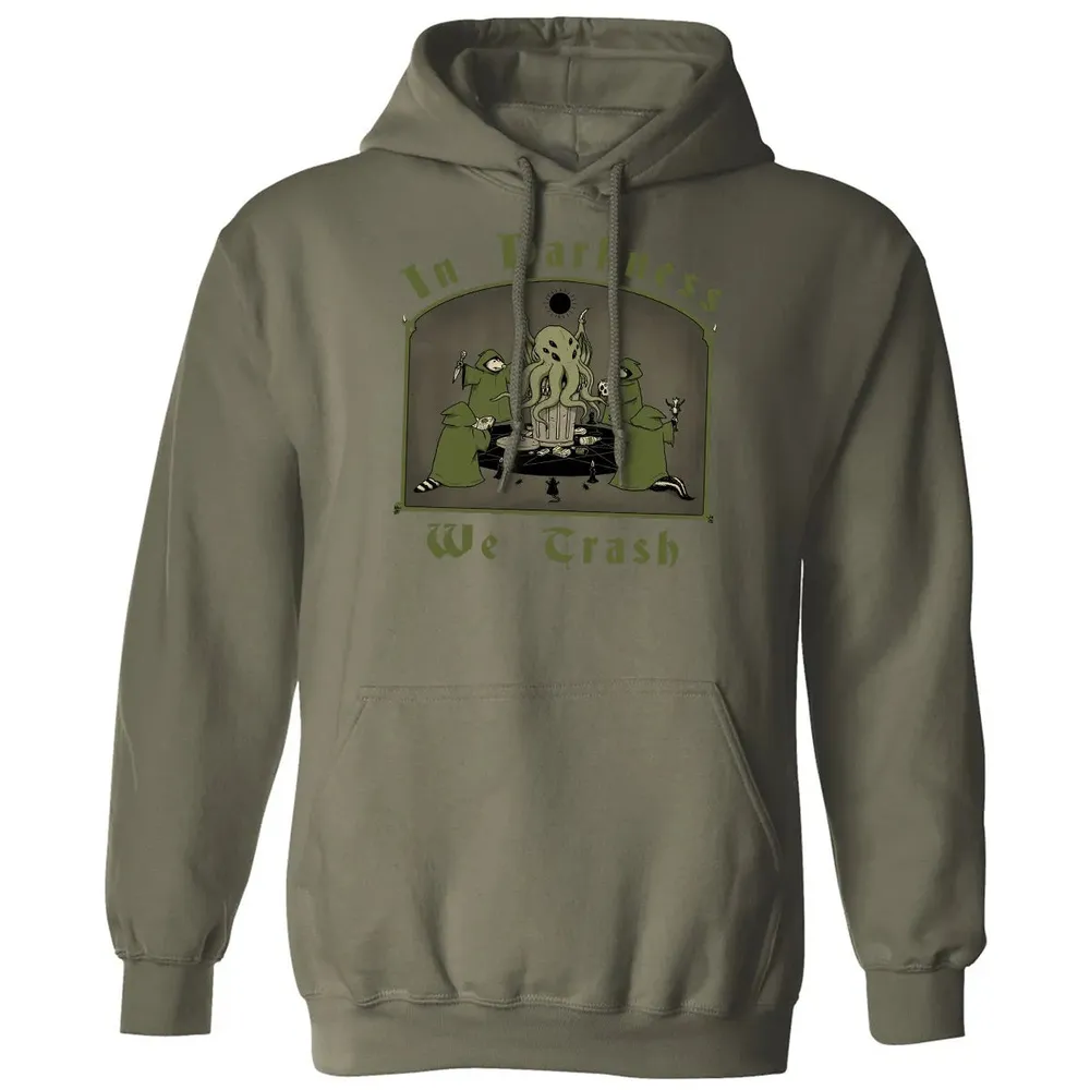 In Darkness We Trash Classic Unisex Hoodie - 4
