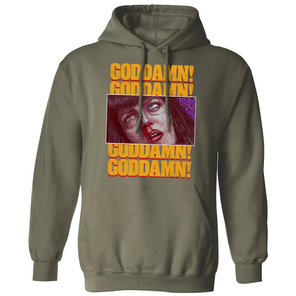 GODDAMN! Classic Unisex Hoodie - 4