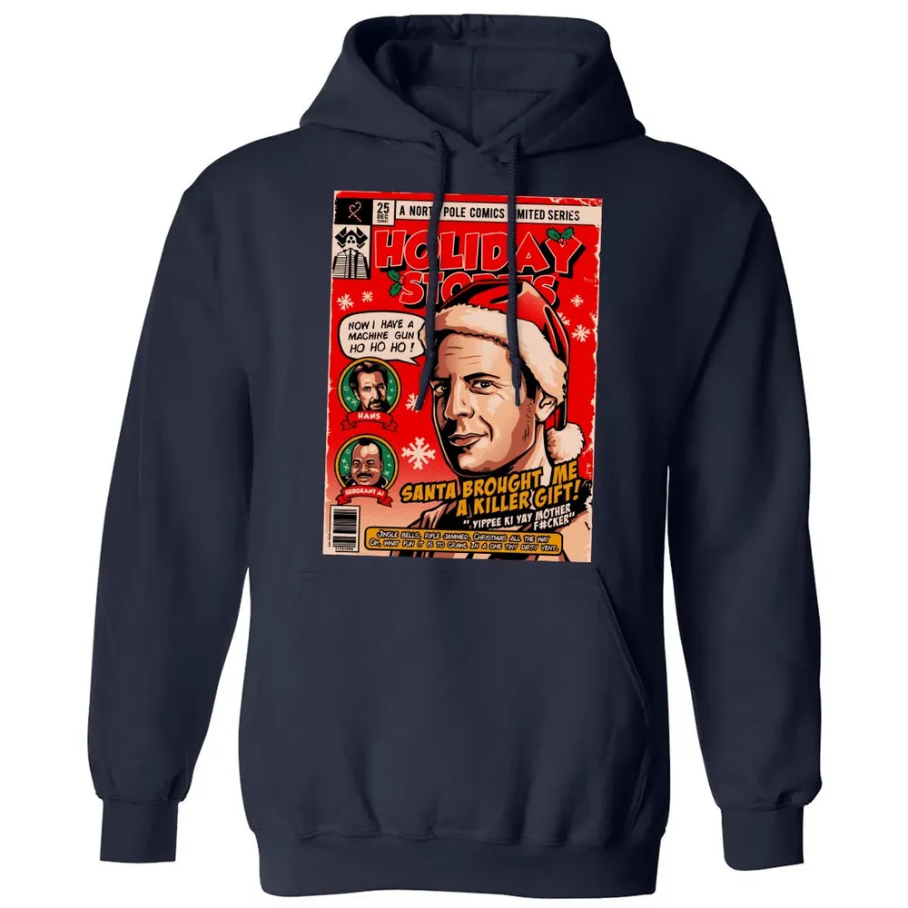 Holiday Stories Yippee Ki Yay Classic Unisex Hoodie - 2