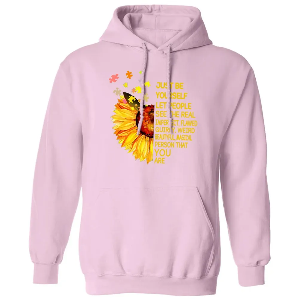 Just be yourself Classic Unisex Hoodie - 3