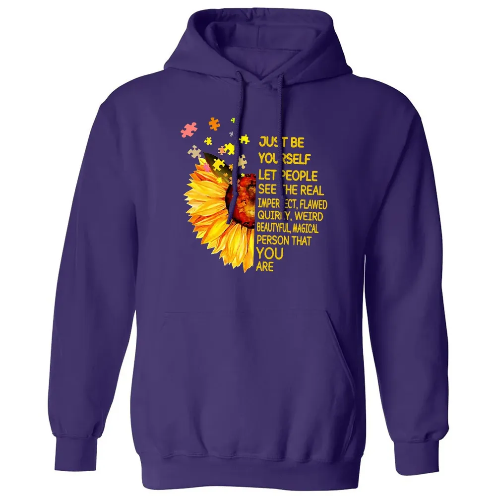 Just be yourself Classic Unisex Hoodie - 6