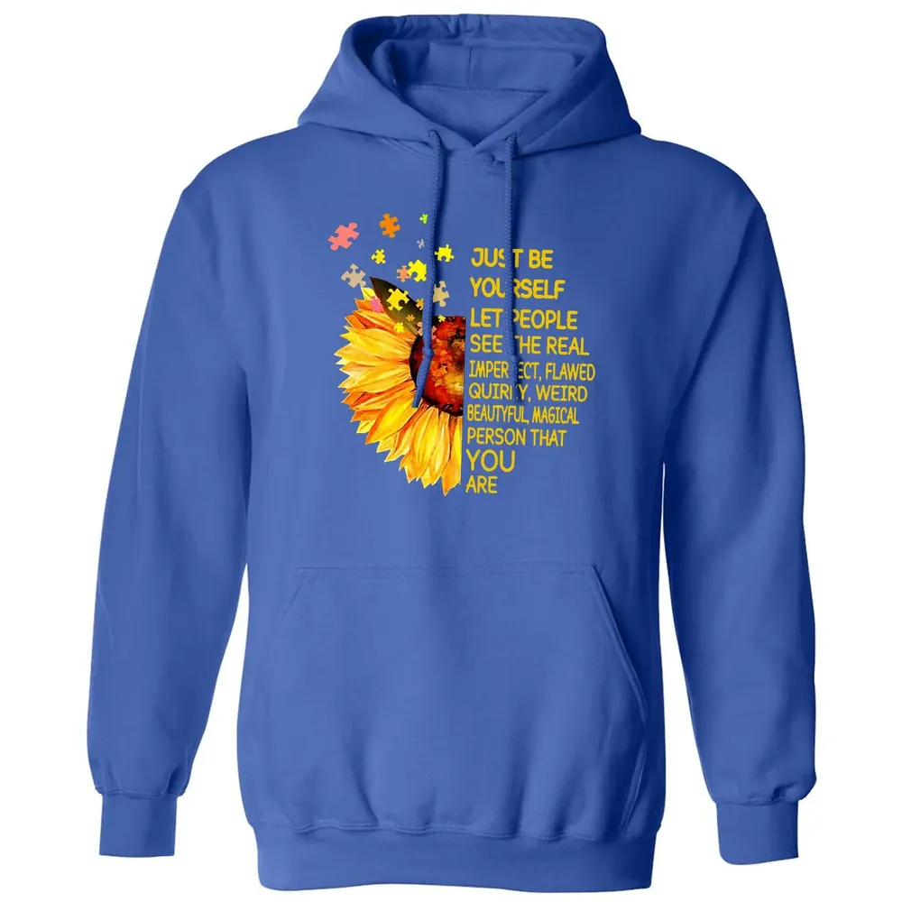 Just be yourself Classic Unisex Hoodie - 9