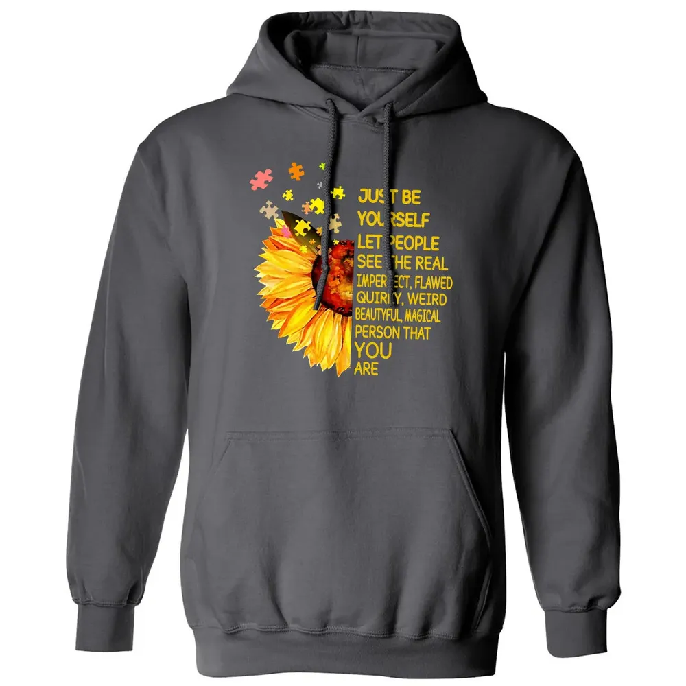 Just be yourself Classic Unisex Hoodie - 7