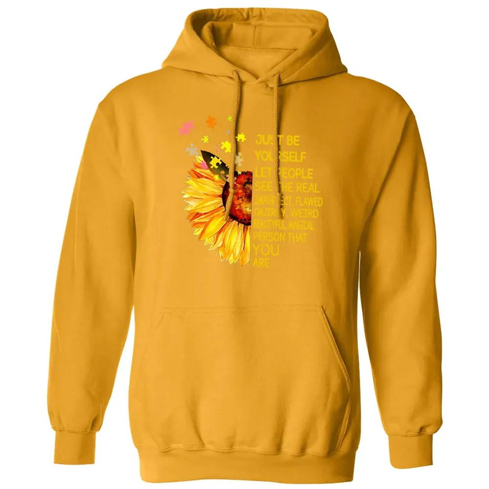 Just be yourself Classic Unisex Hoodie - 12