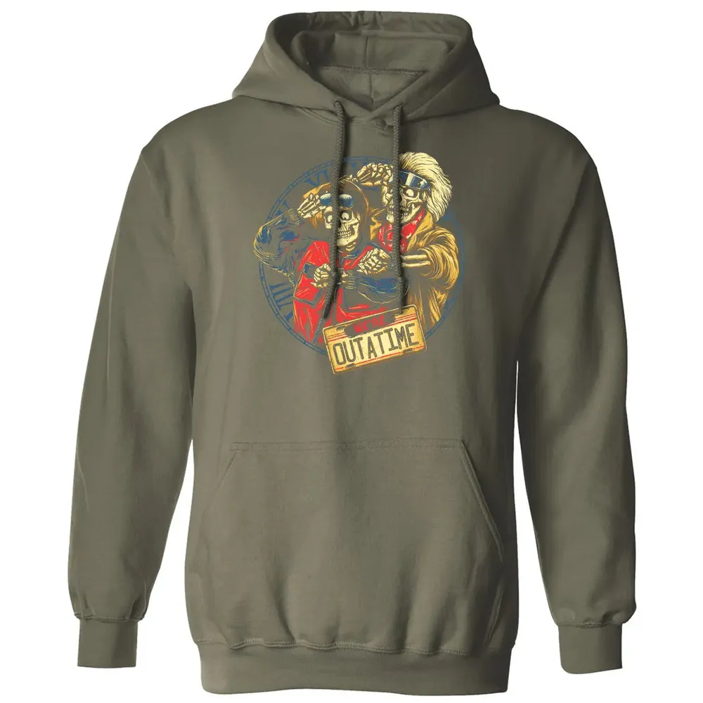 Outatime Classic Unisex Hoodie - 4