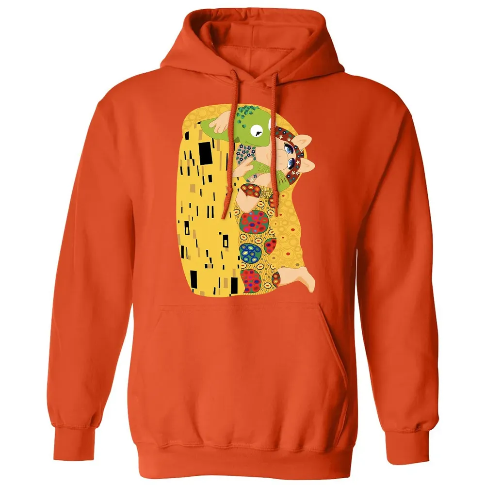 Frog Kiss Piggy Classic Unisex Hoodie - 10