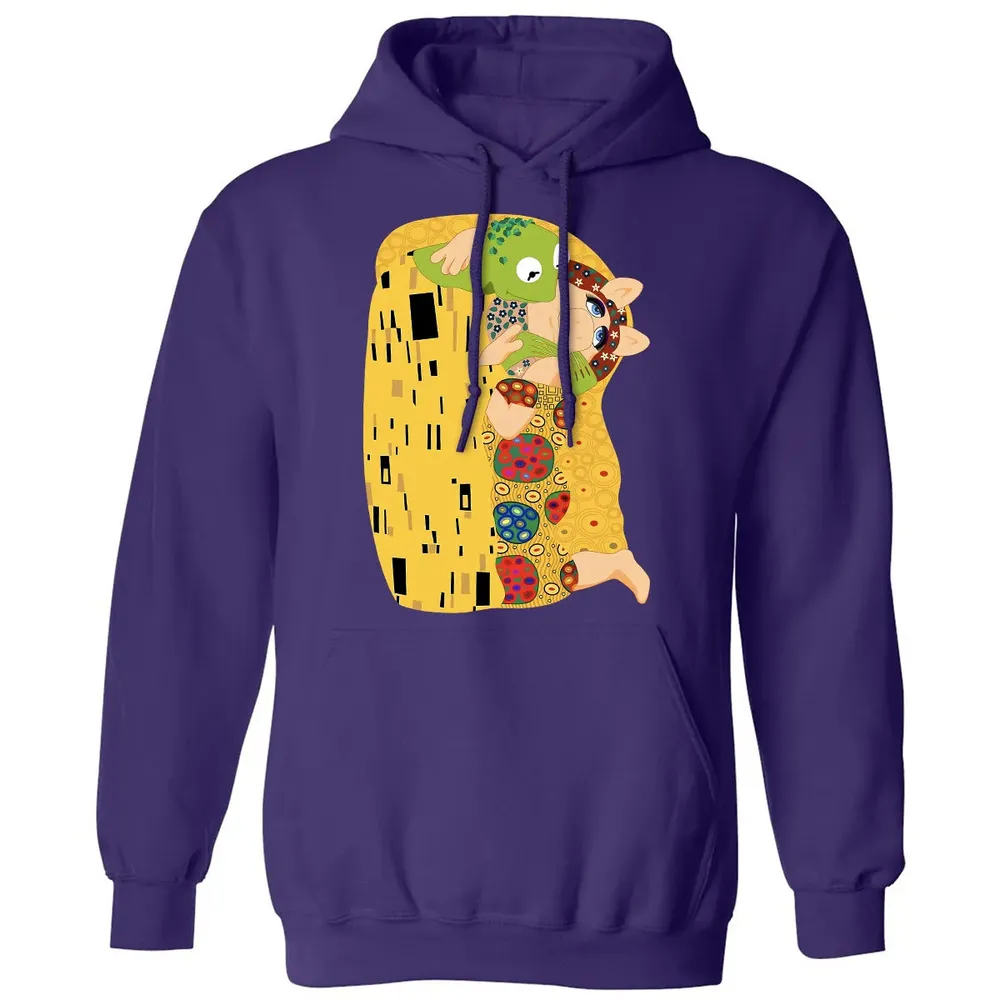 Frog Kiss Piggy Classic Unisex Hoodie - 6