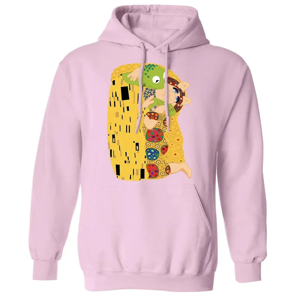 Frog Kiss Piggy Classic Unisex Hoodie - 3