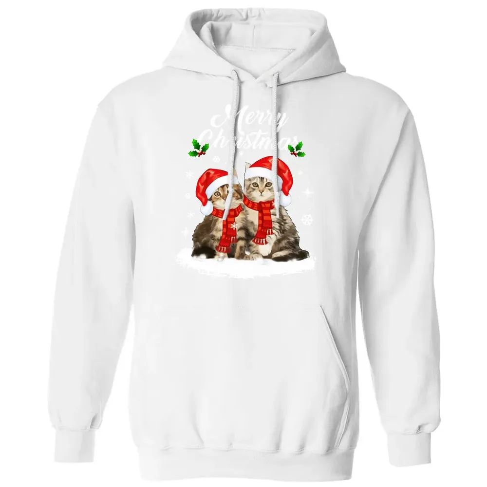 Cat Christmas Classic Unisex Hoodie - 11