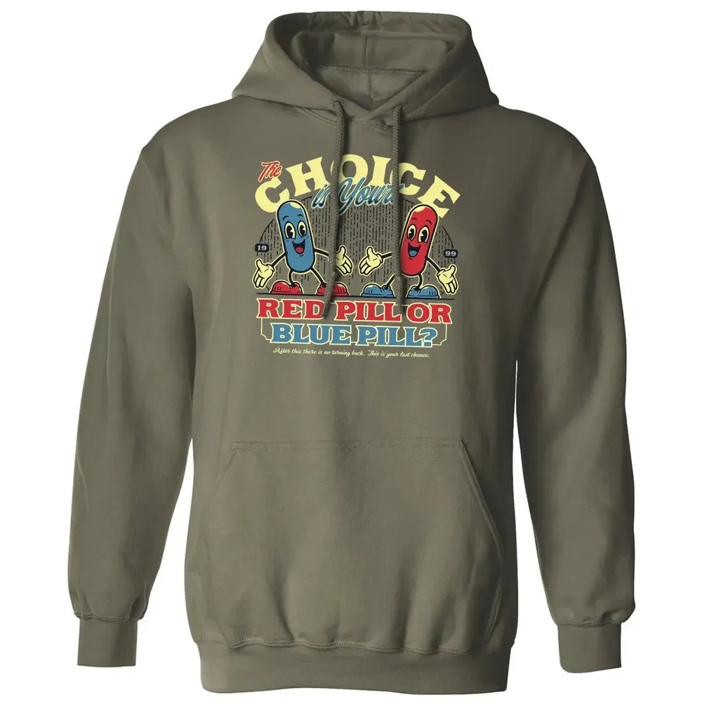 Red Pill Blue Pill Classic Unisex Hoodie - 4