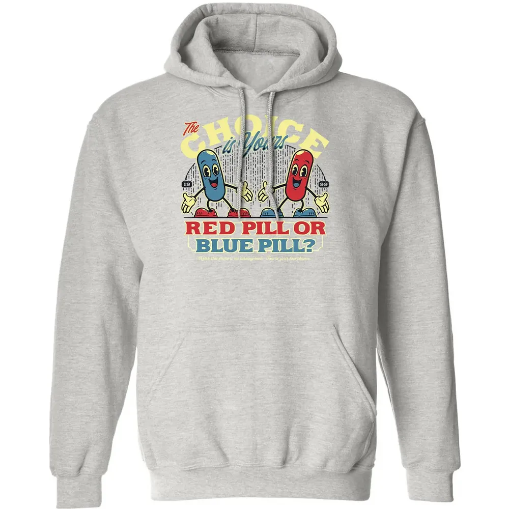 Red Pill Blue Pill Classic Unisex Hoodie - 8