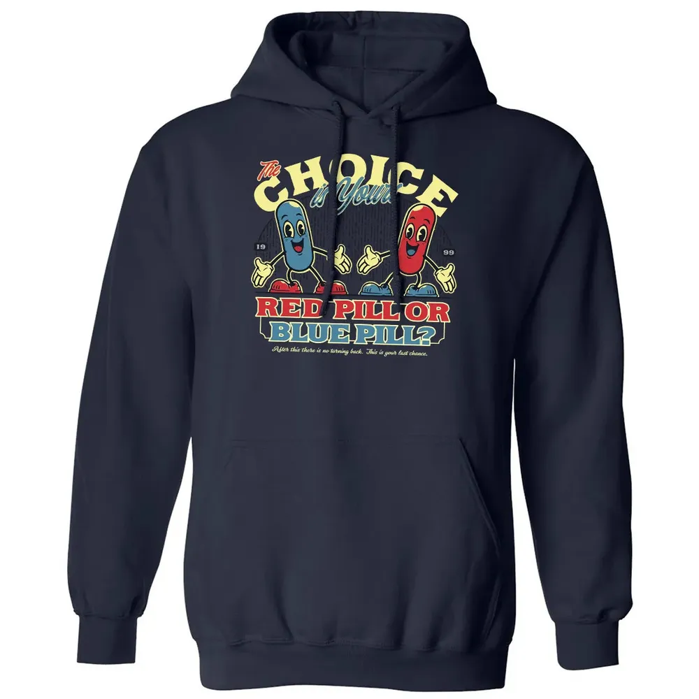 Red Pill Blue Pill Classic Unisex Hoodie - 2
