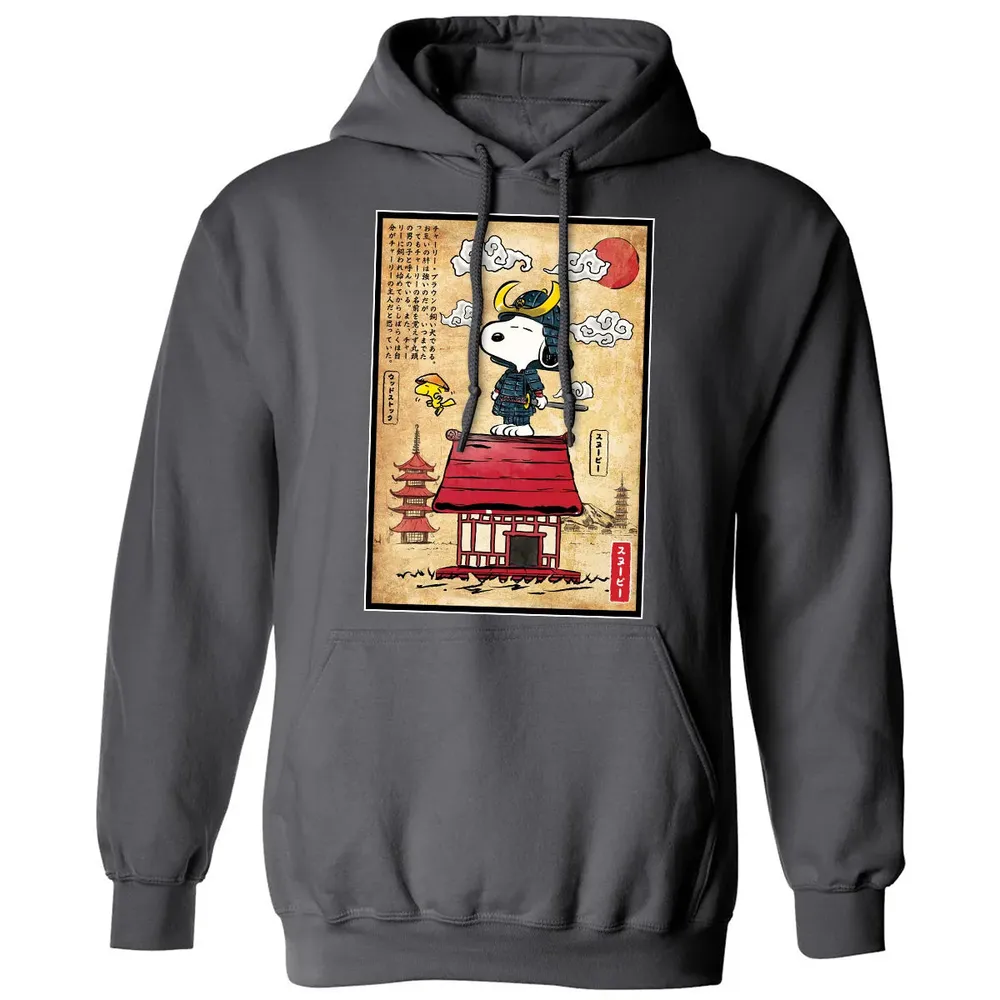 Beagle Samurai in Japan Classic Unisex Hoodie - 7