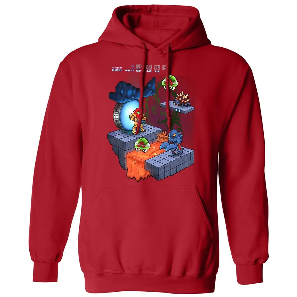 Metroid Isometric Classic Unisex Hoodie - 5
