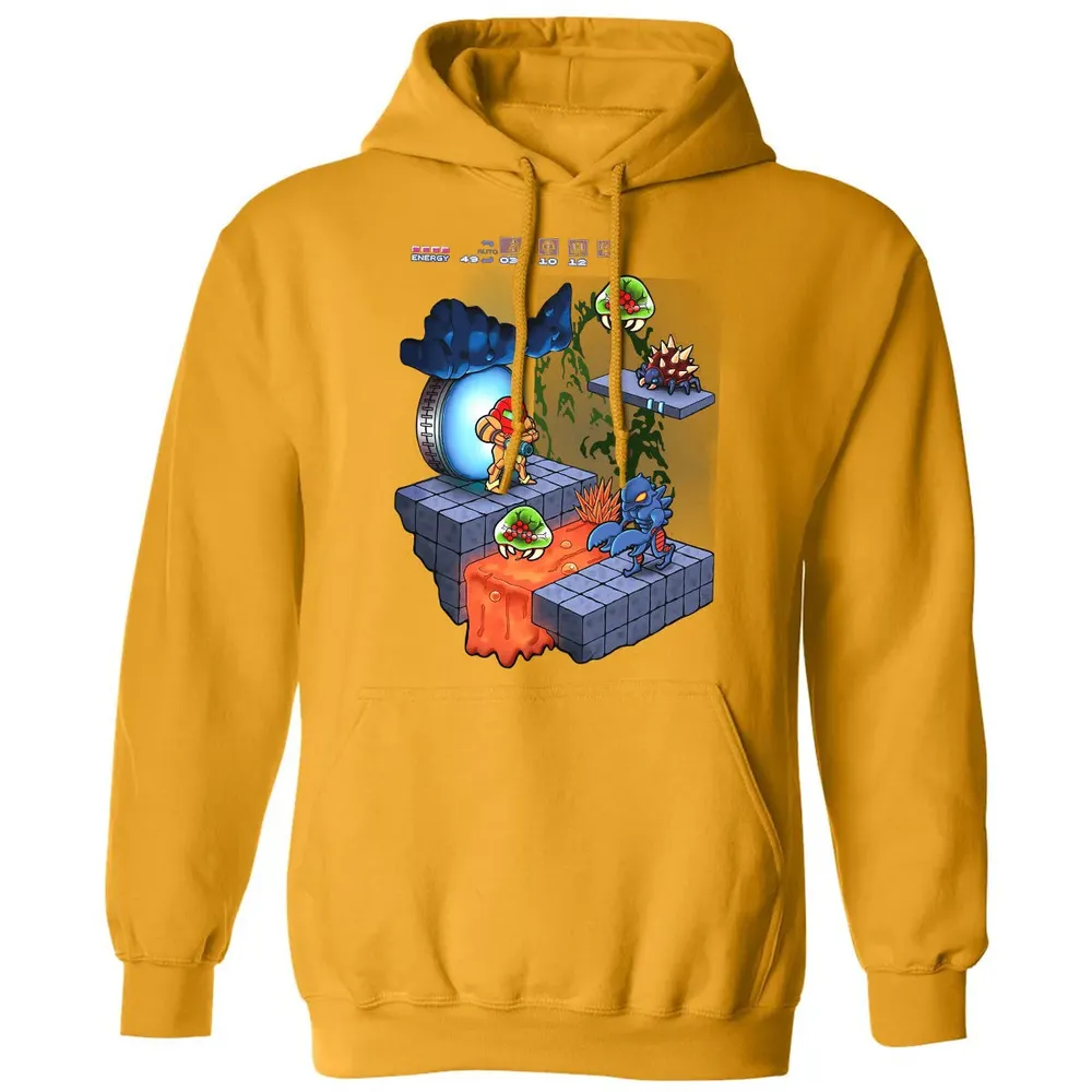 Metroid Isometric Classic Unisex Hoodie - 12