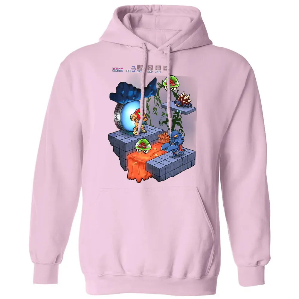 Metroid Isometric Classic Unisex Hoodie - 3