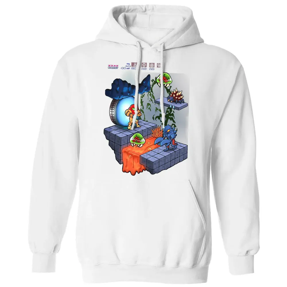Metroid Isometric Classic Unisex Hoodie - 11