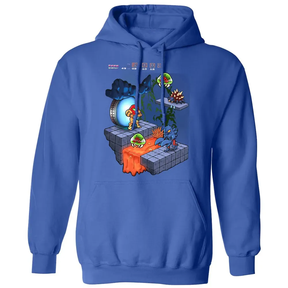 Metroid Isometric Classic Unisex Hoodie - 9