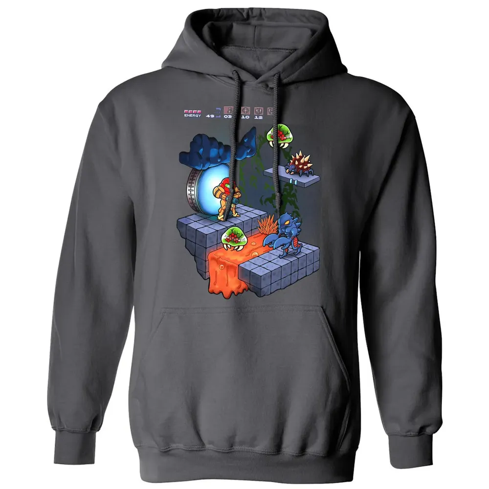 Metroid Isometric Classic Unisex Hoodie - 7