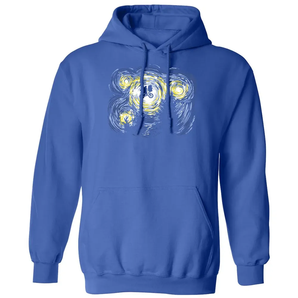 Starry Extraterrestrial Classic Unisex Hoodie - 9