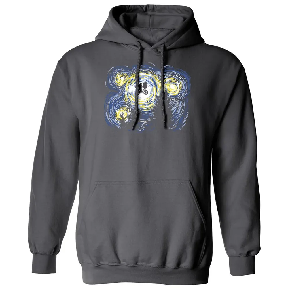 Starry Extraterrestrial Classic Unisex Hoodie - 7