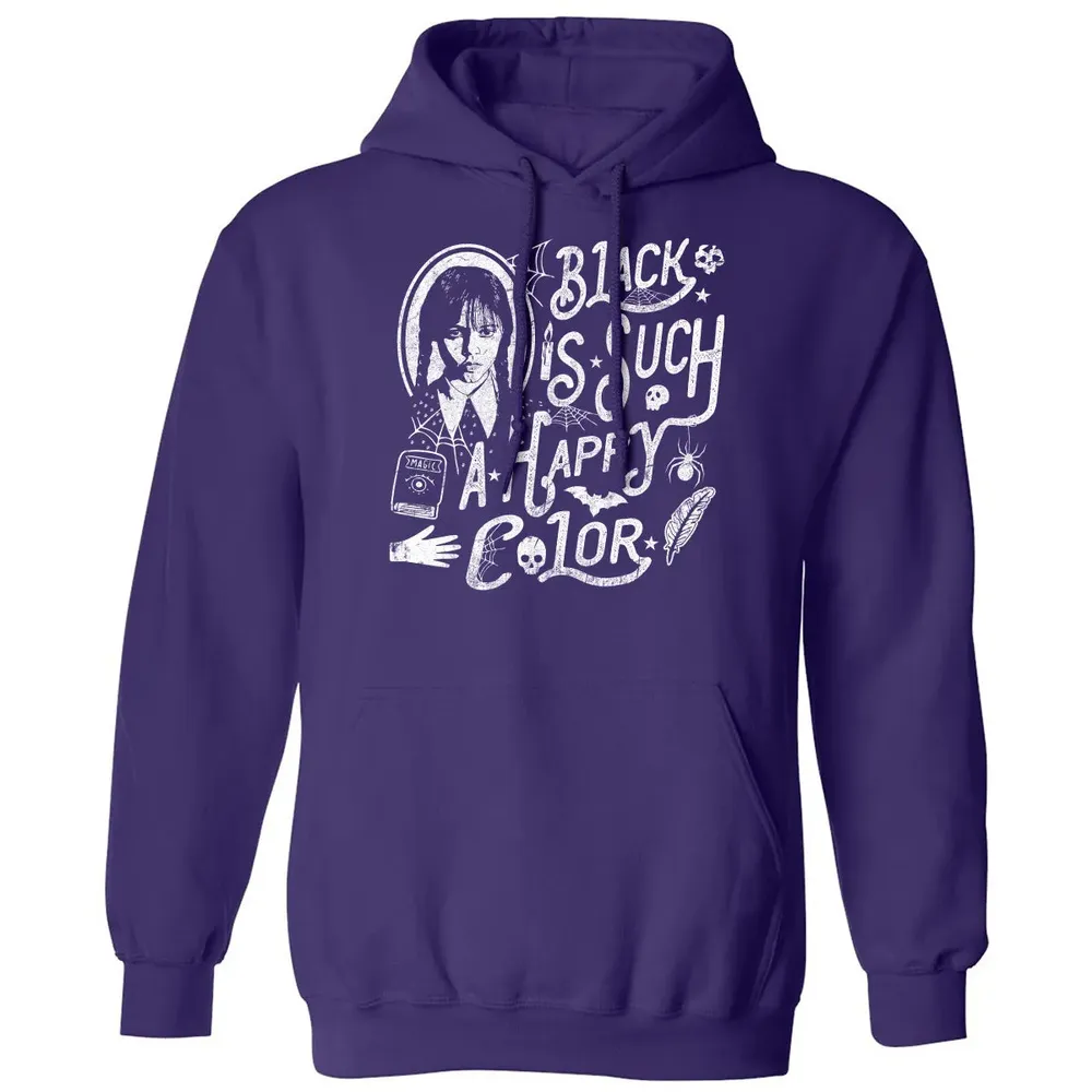 Black Is Such A Happy Color Classic Unisex Hoodie - 6