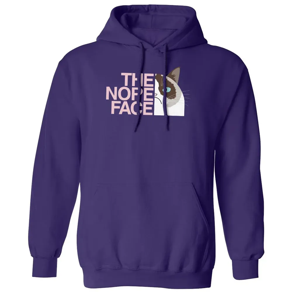 The Nope Face Classic Unisex Hoodie - 6
