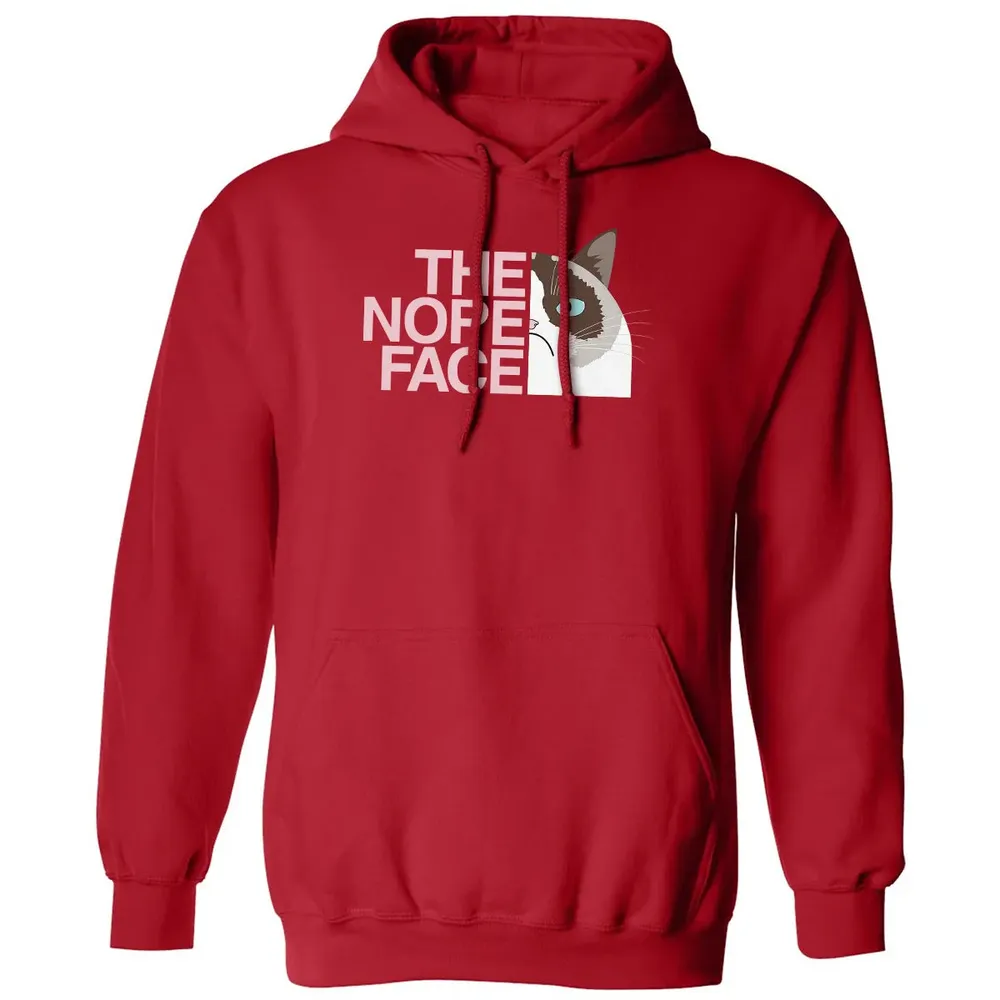 The Nope Face Classic Unisex Hoodie - 5