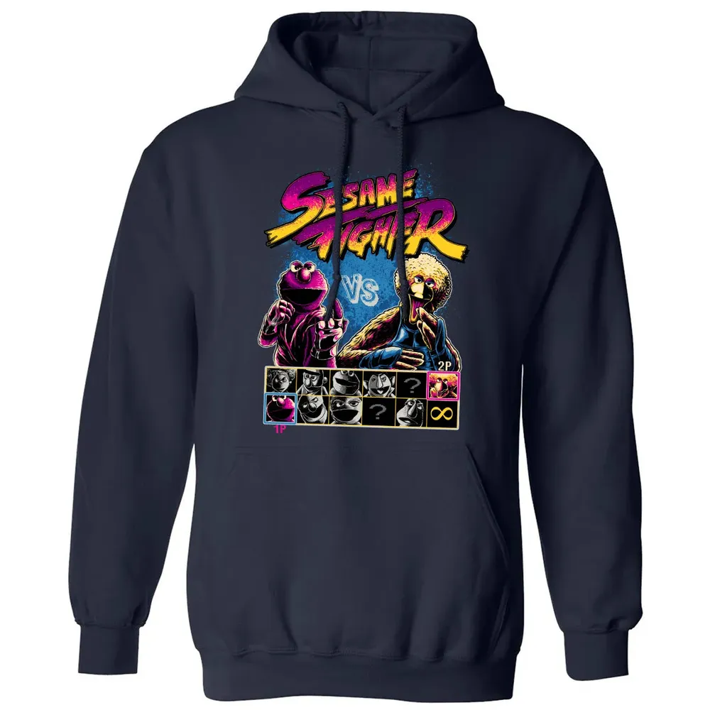 Sesame Fighter Classic Unisex Hoodie - 2