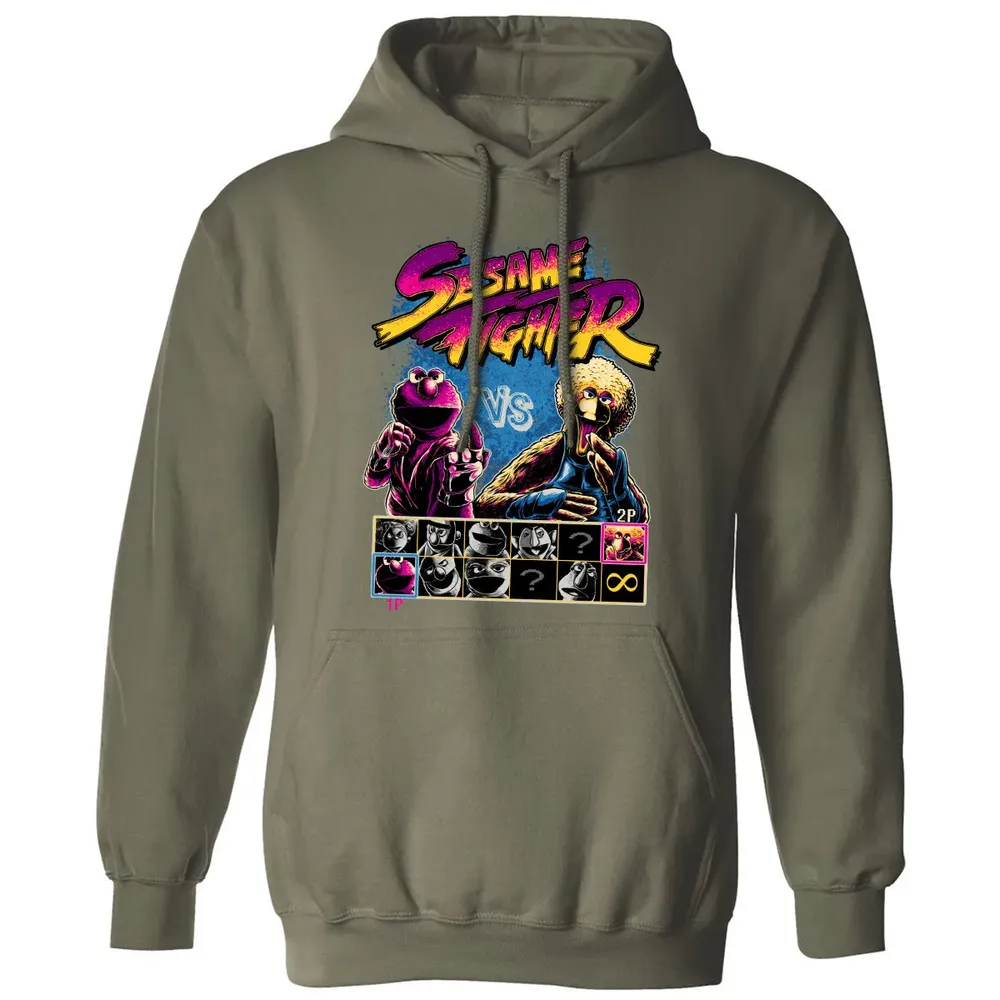 Sesame Fighter Classic Unisex Hoodie - 4