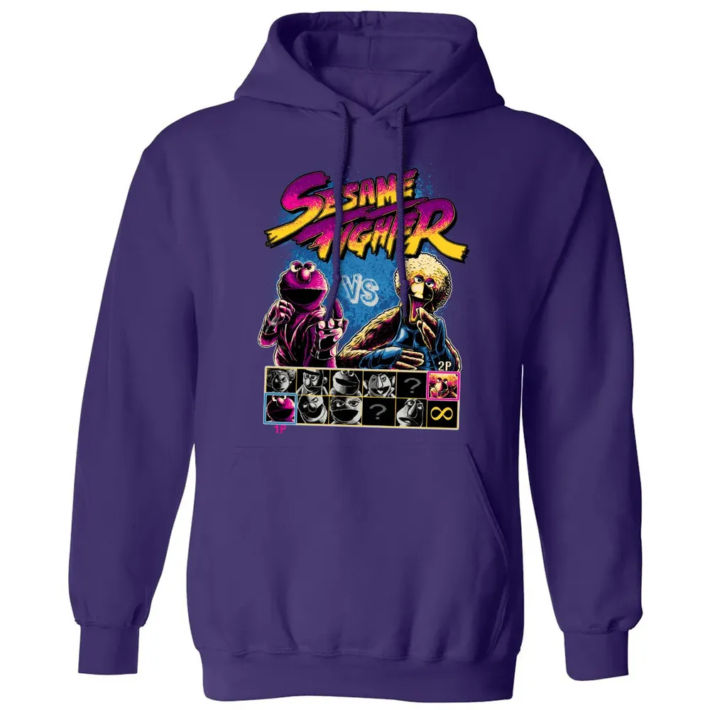 Sesame Fighter Classic Unisex Hoodie - 6