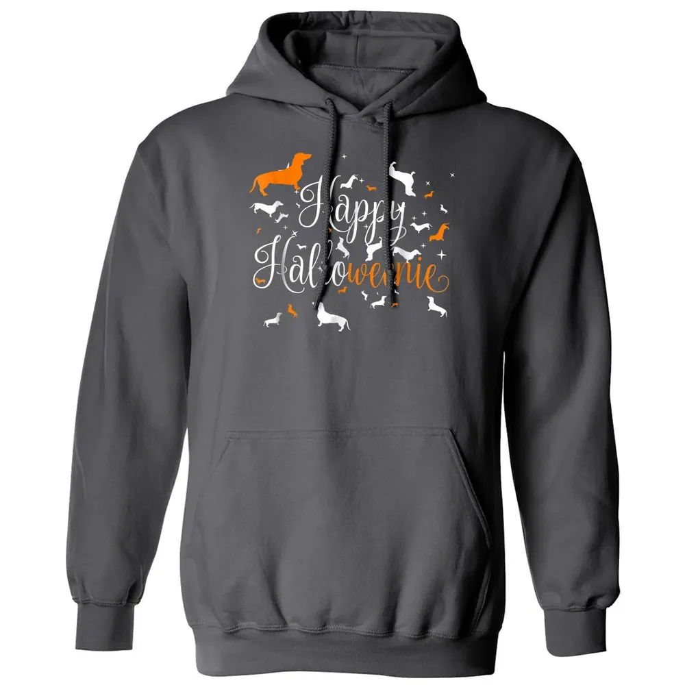 Happy Halloweenie Dachshund Classic Unisex Hoodie - 7