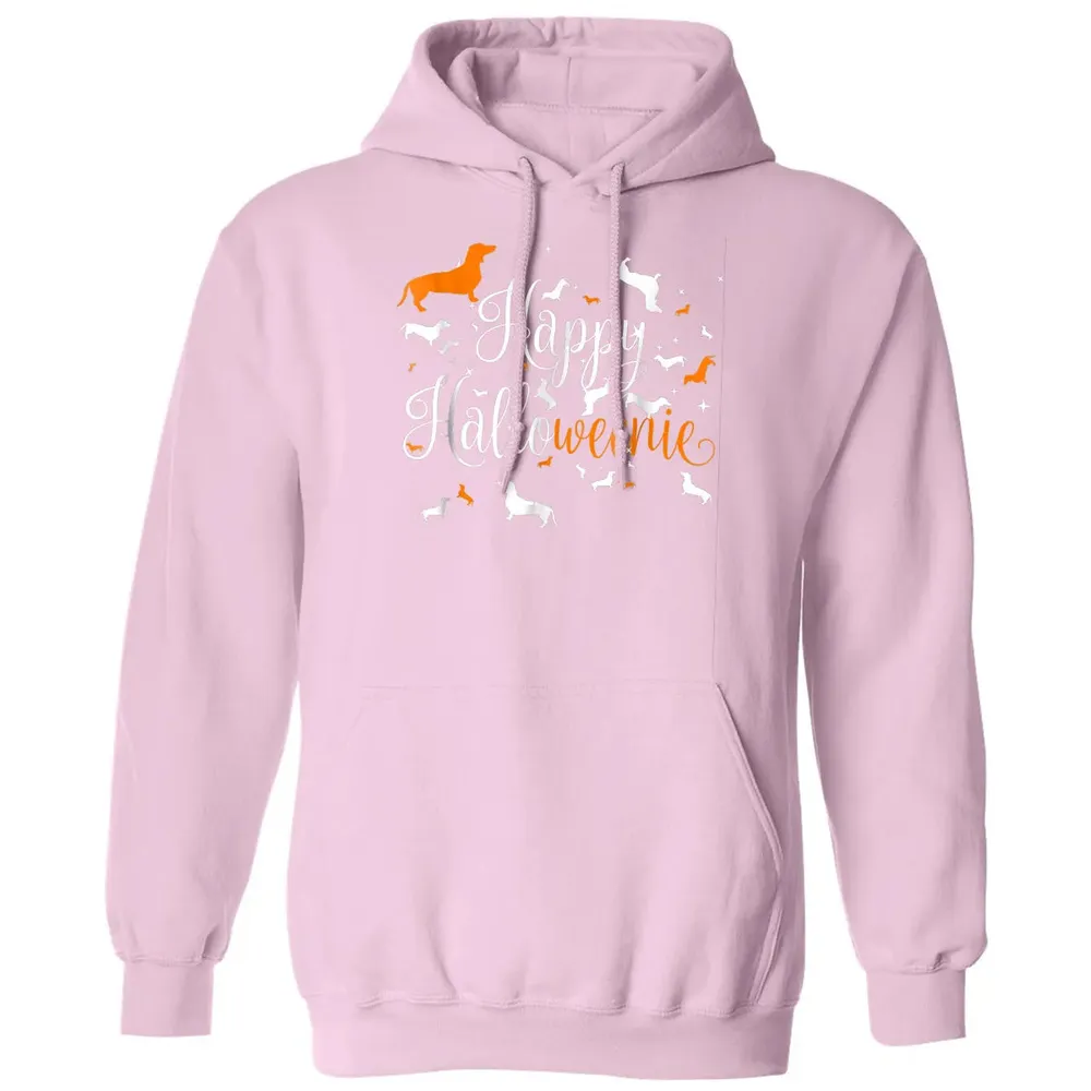 Happy Halloweenie Dachshund Classic Unisex Hoodie - 3