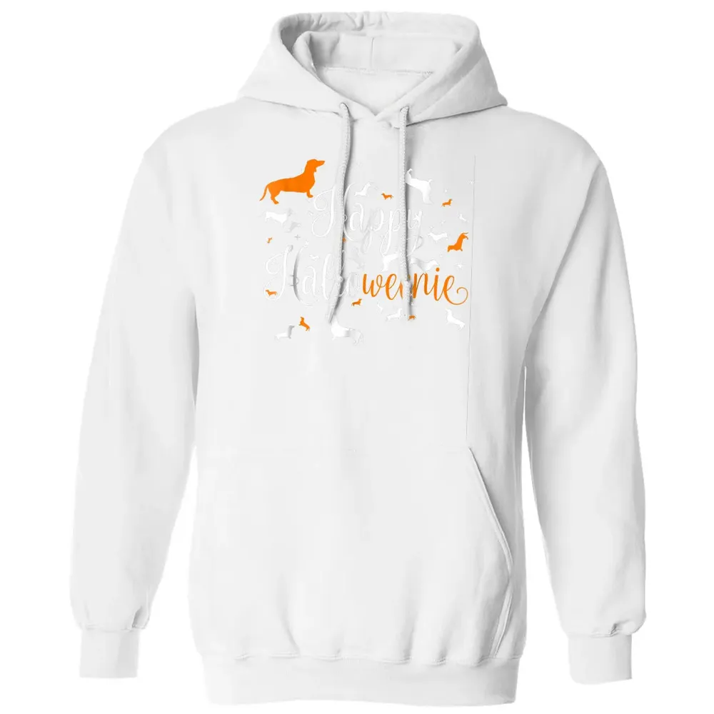 Happy Halloweenie Dachshund Classic Unisex Hoodie - 11