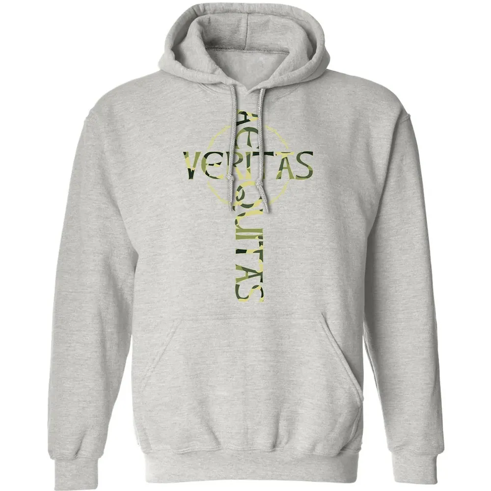 Veritas Aequitas Camo Cross Classic Unisex Hoodie - 8