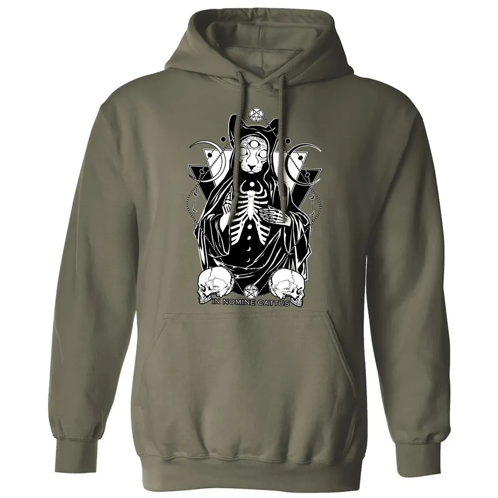 In Nomine Cattus Classic Unisex Hoodie - 4