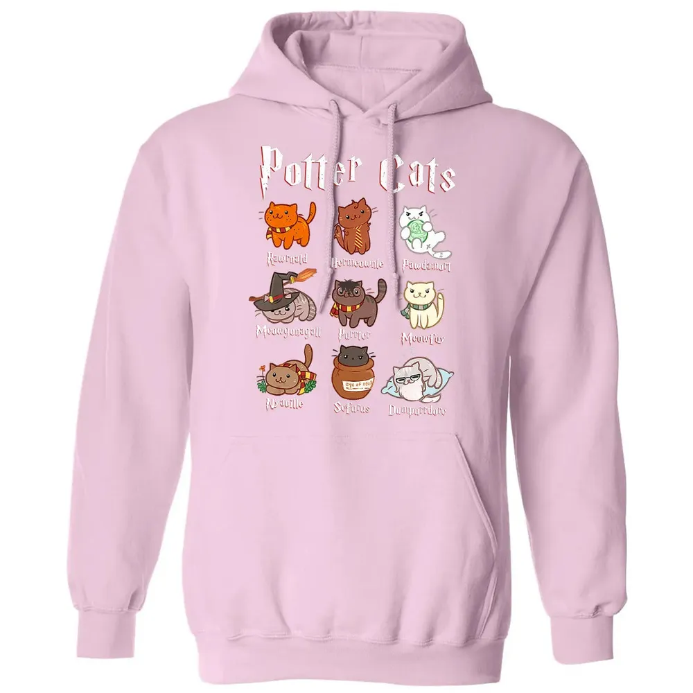 Potter Cats    Funny gift for Cat Lovers Classic Unisex Hoodie - 3