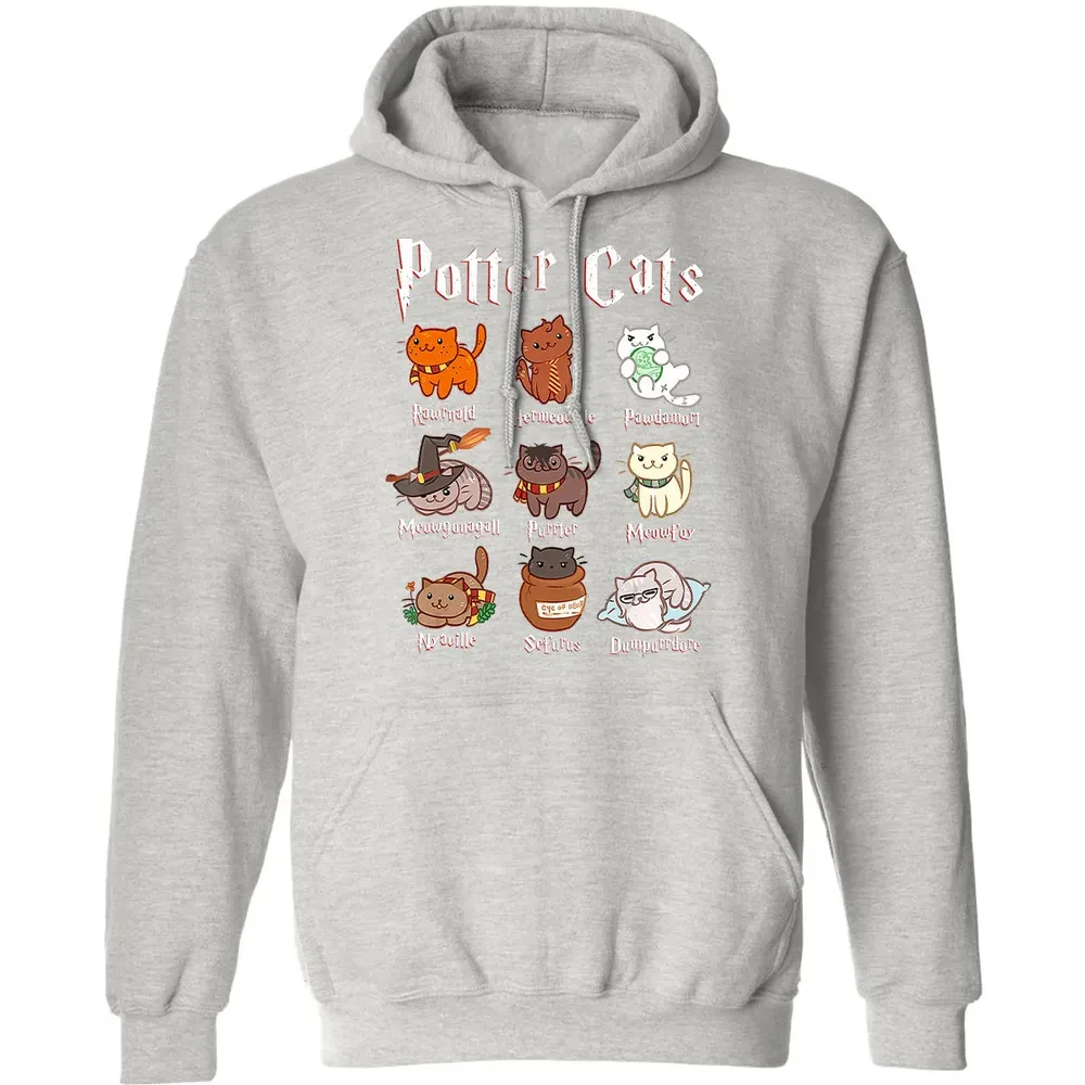 Potter Cats    Funny gift for Cat Lovers Classic Unisex Hoodie - 8
