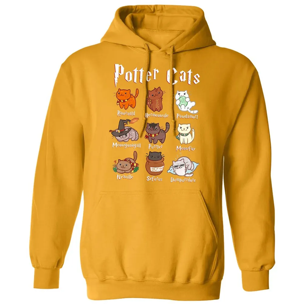 Potter Cats    Funny gift for Cat Lovers Classic Unisex Hoodie - 12