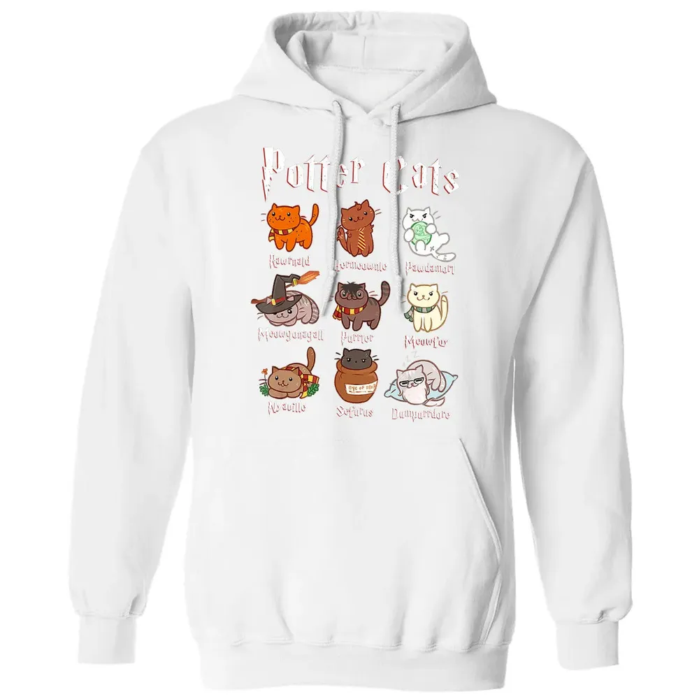 Potter Cats    Funny gift for Cat Lovers Classic Unisex Hoodie - 11