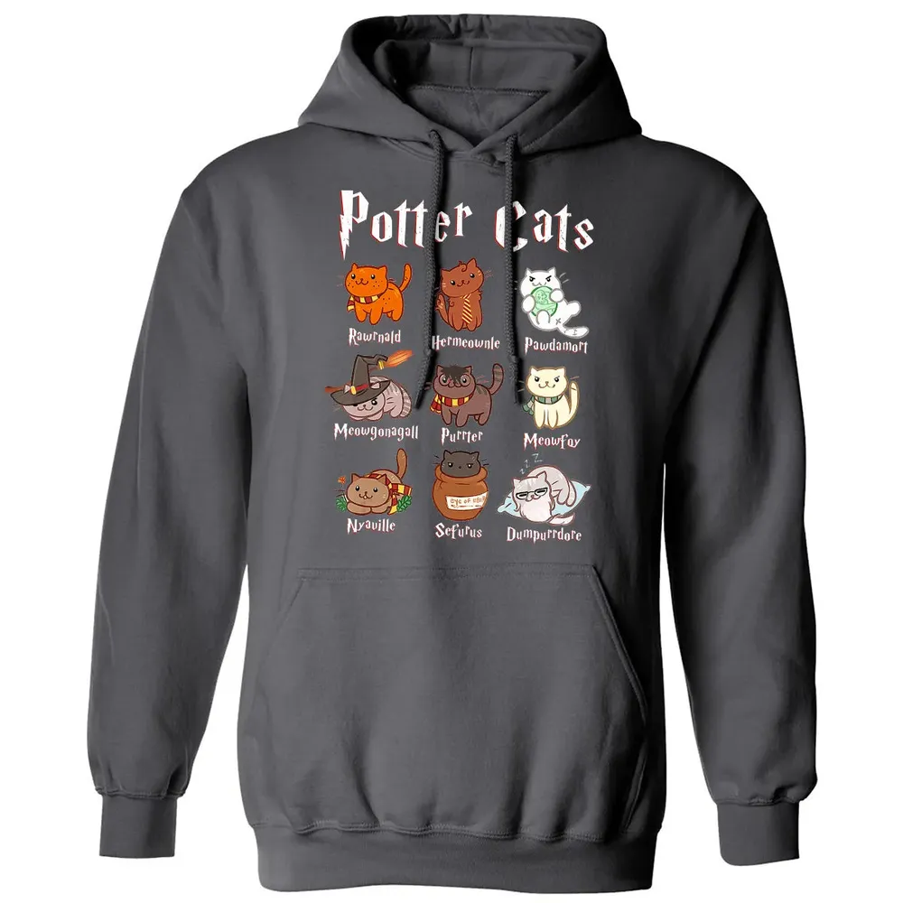 Potter Cats    Funny gift for Cat Lovers Classic Unisex Hoodie - 7