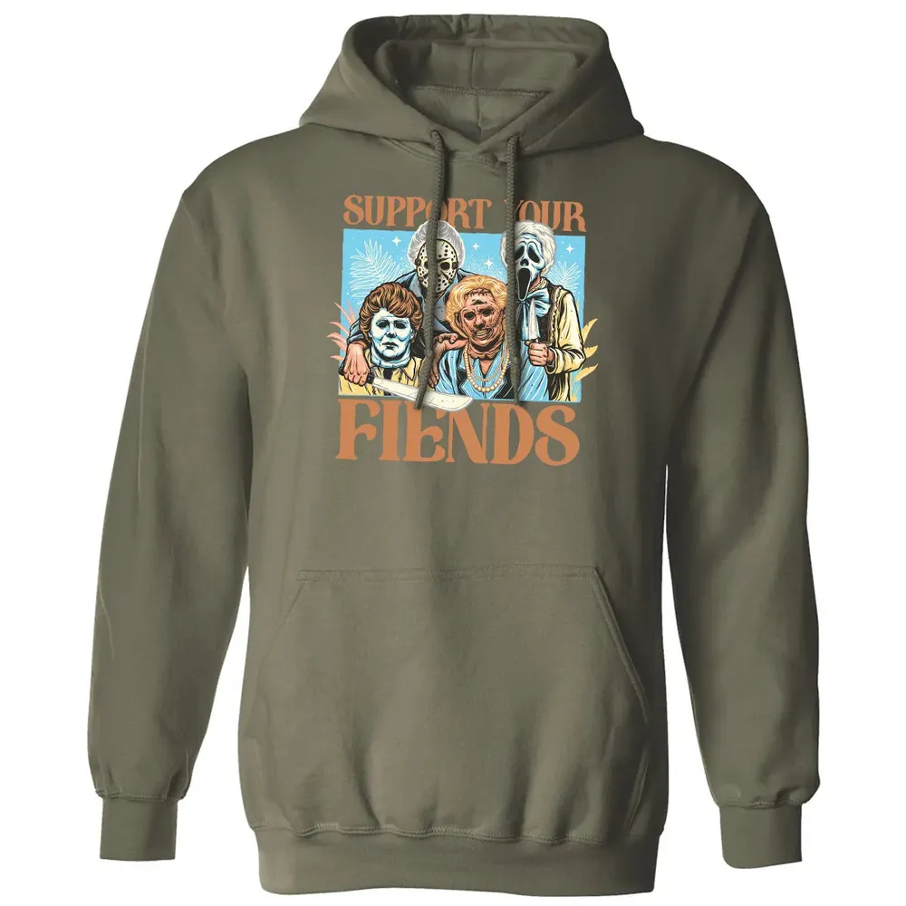 Support Your Fiends Classic Unisex Hoodie - 4