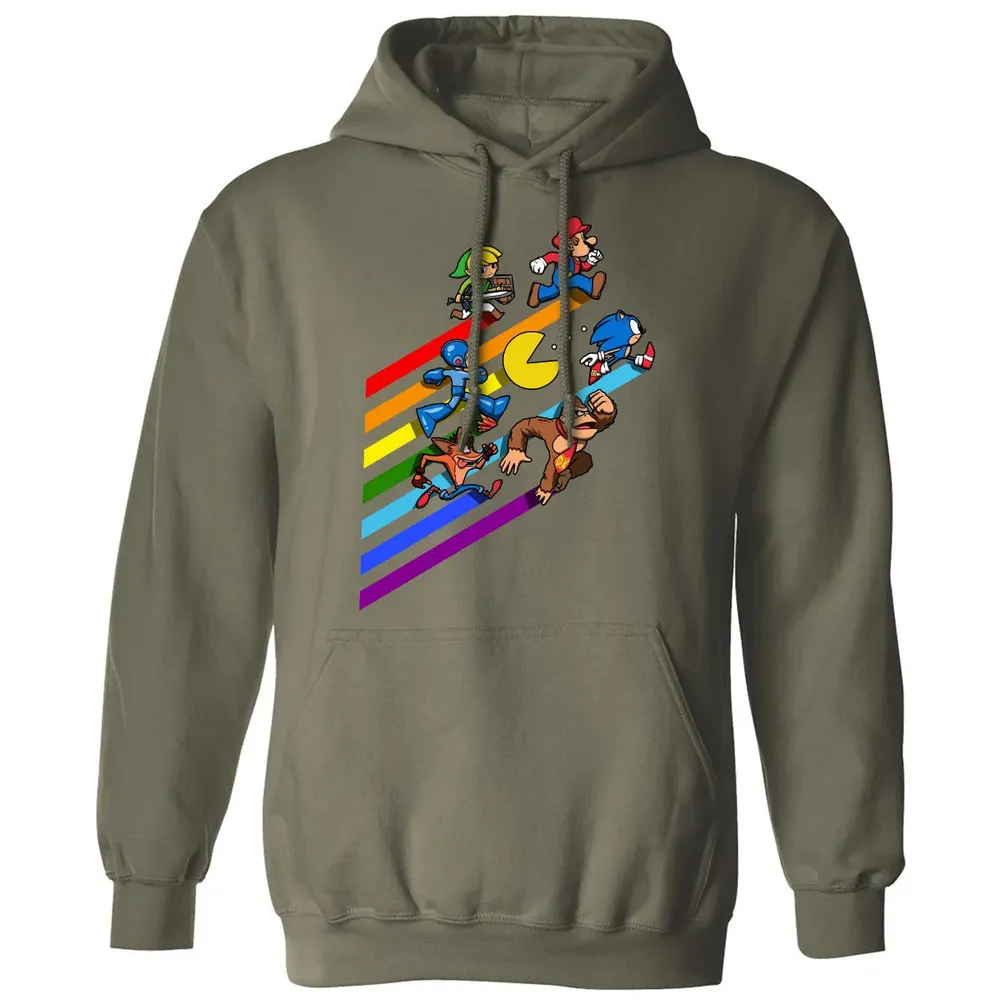 High Score Streak LGBT Classic Unisex Hoodie - 4
