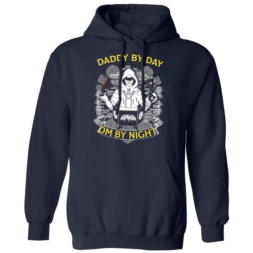 Daddy By Day Dm By Night Classic Unisex Hoodie - 2