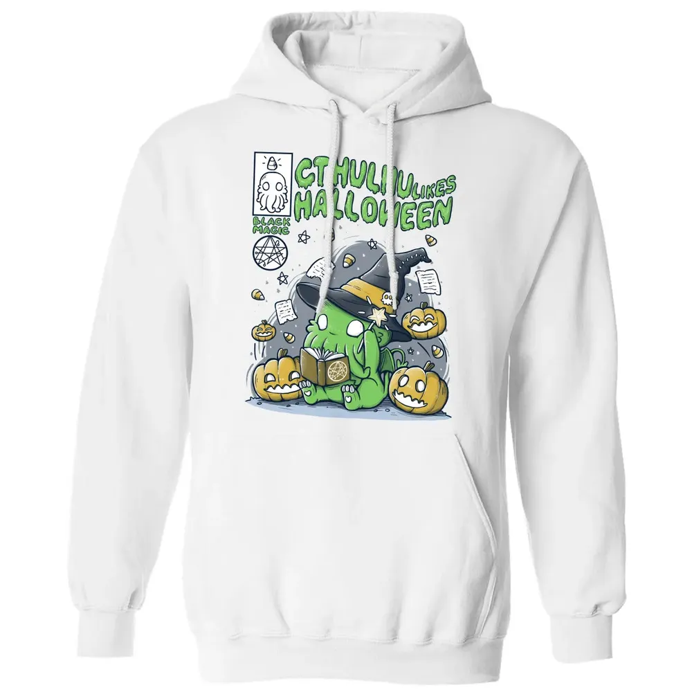 Cthulhu likes Halloween Classic Unisex Hoodie - 11