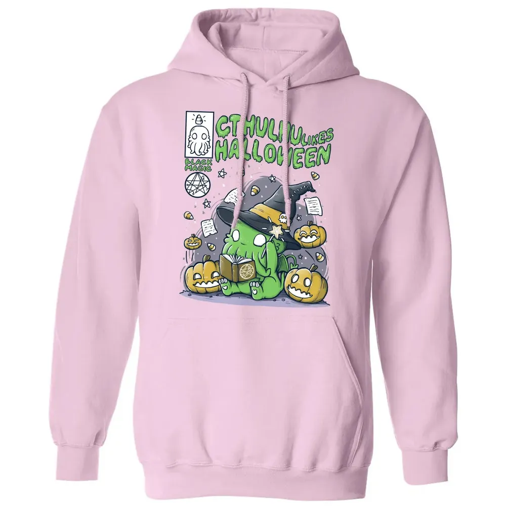 Cthulhu likes Halloween Classic Unisex Hoodie - 3