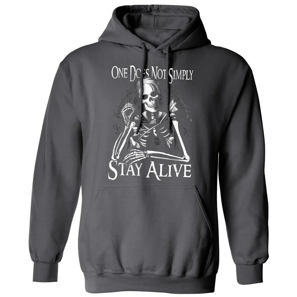 One Does Not Simple Stay Alive Classic Unisex Hoodie - 7